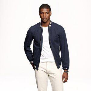 Wallace & Barnes Baseball Bomber Jacket in Japanese Cotton
